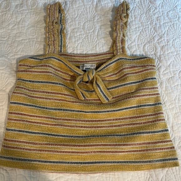 Madewell Texture & Thread textured striped tank - Picture 2 of 3